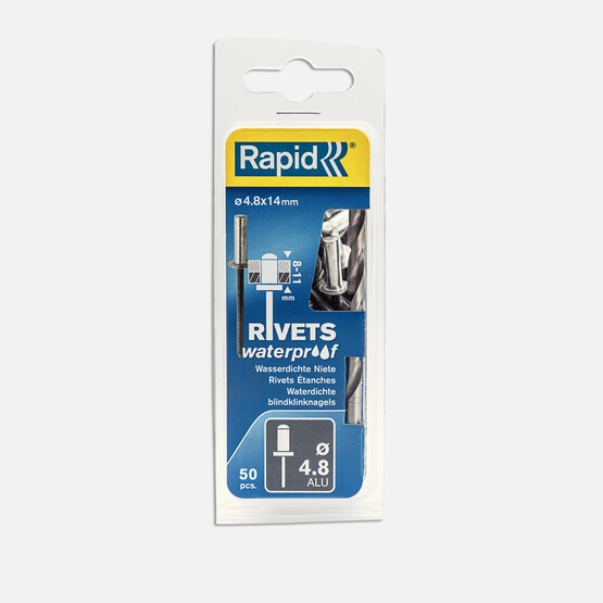 Rapid Perçin 4,8X14 mm Su Geçirmez Matkap Ucu 50 Adet  