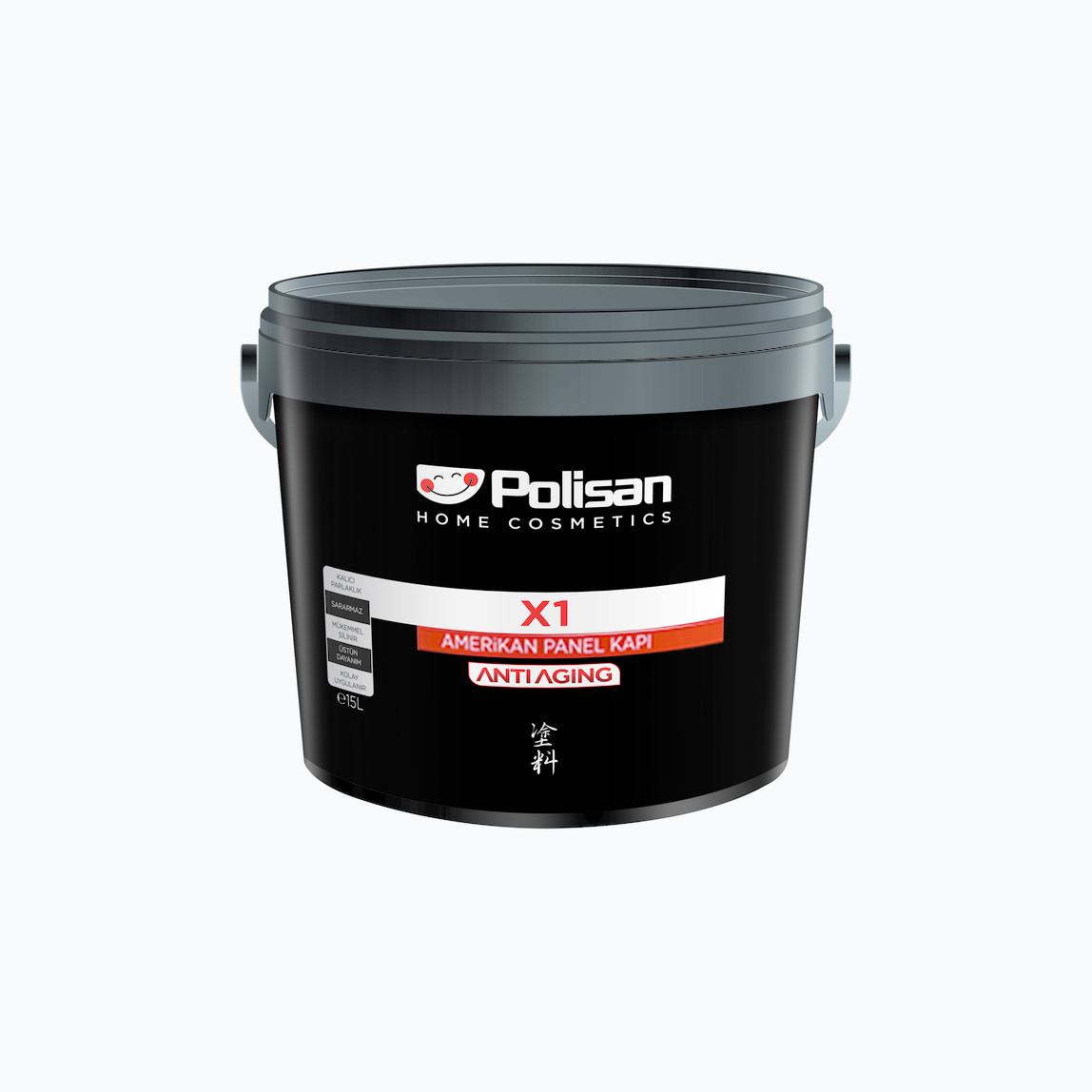    Polisan 2,5L X1 Panel Kapı Boyası Anti-Aging C Baz 