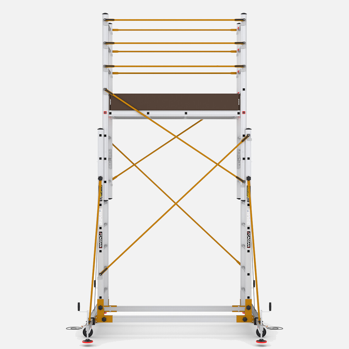    Çağsan Telesafe S004XLN 8 Basamaklı İskele 