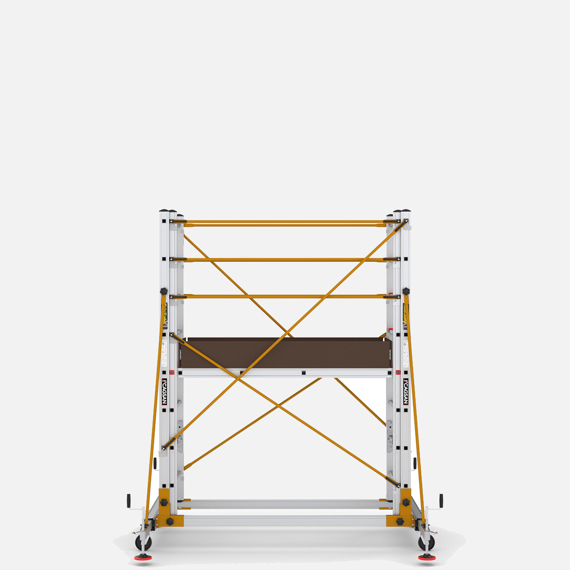    Çağsan Telesafe S004XLN 8 Basamaklı İskele 