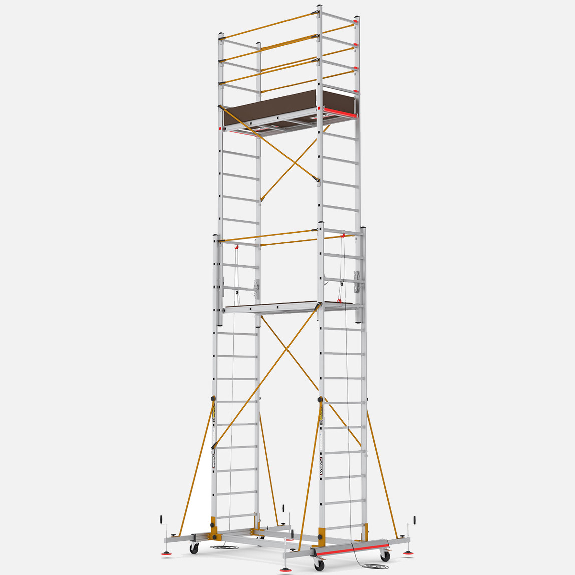    Çağsan Telesafe S007XLN 13 Basamaklı İskele 