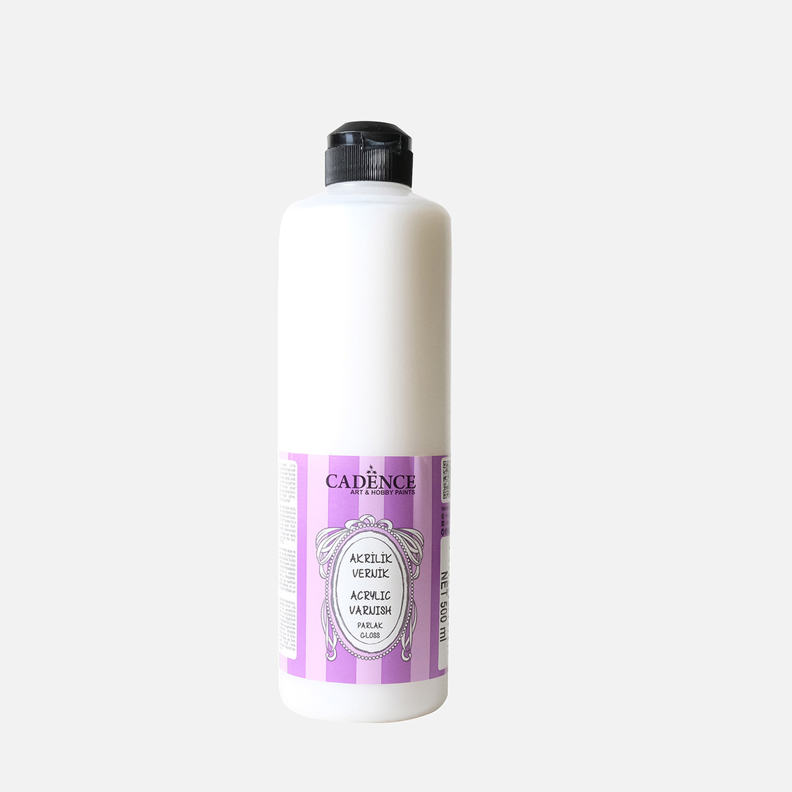    Cadence Su Bazlı Vernik Parlak 500 ml  
