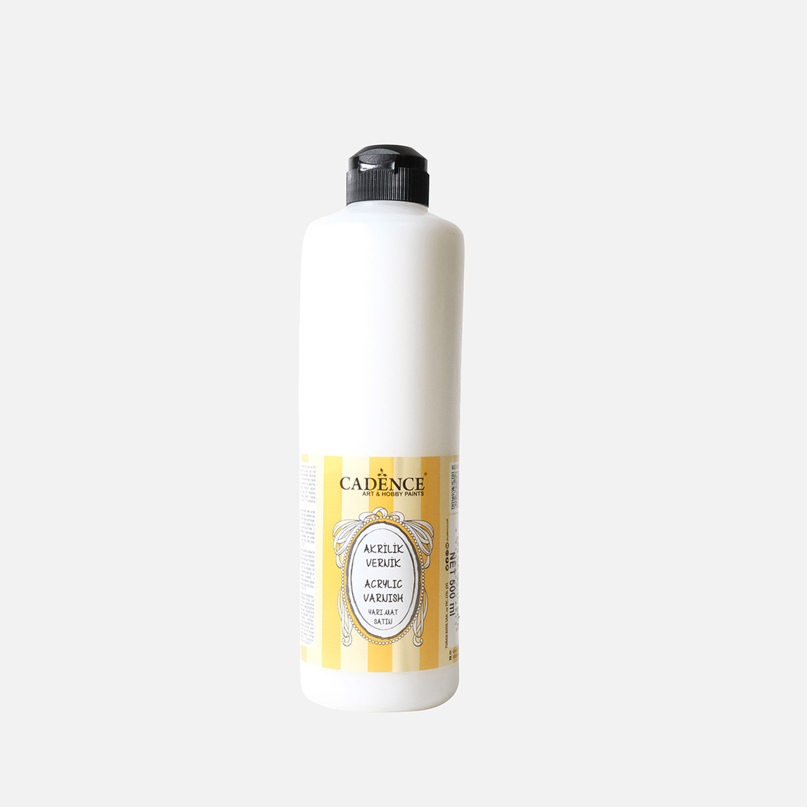    Cadence Su Bazlı Vernik Yarı Mat 500 ml  
