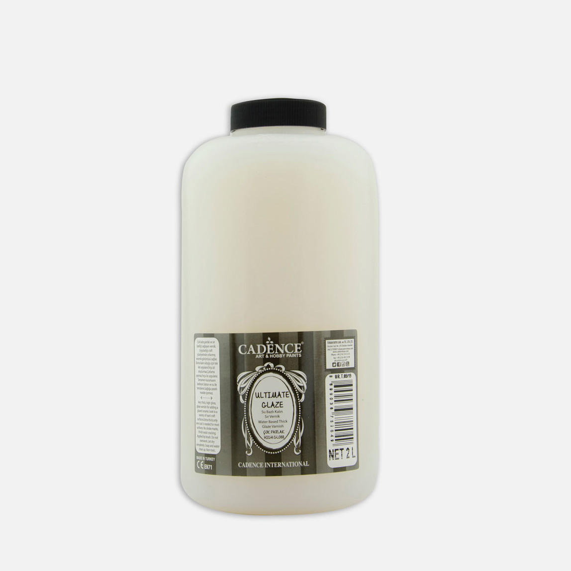    Cadence Ultımate Kalın Sır Vernik 2000 ml  