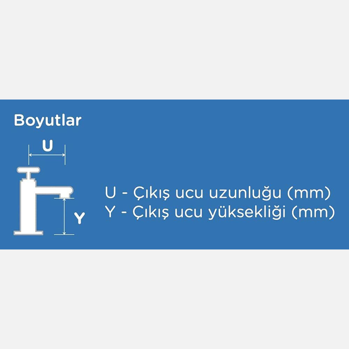    ECA Niobe Kuğu Lavabo Bataryası  