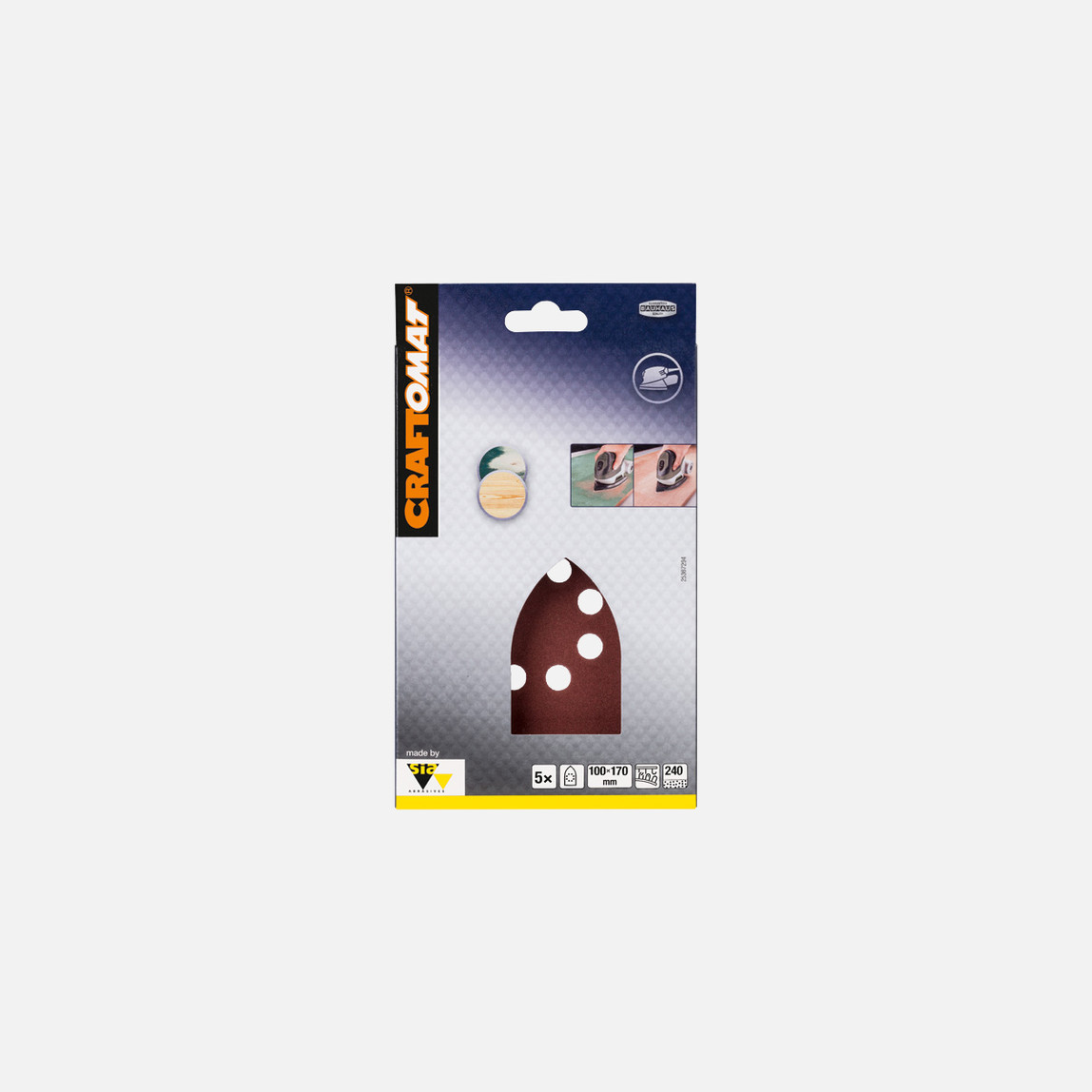    Craftomat Multi Zımpara 100X170 mm K240 EFWP  