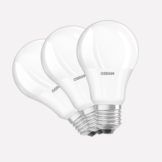 Osram 6 W Beyaz Klasik E27 Duy 3'lü Led Ampul  