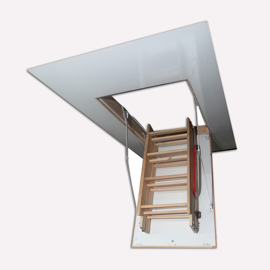 Maya Ahşap Katlanır Çatı Merdiveni 120x60 cm