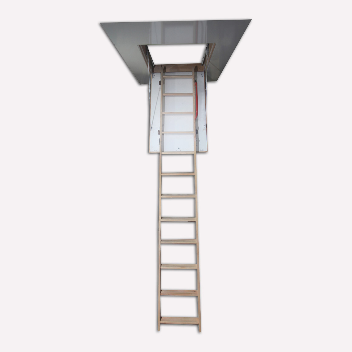    Maya Ahşap Katlanır Çatı Merdiveni 130x70 cm 
