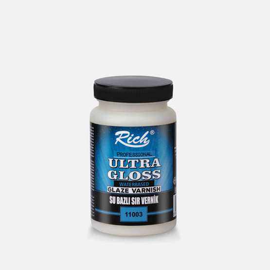 Rich Ultra Gloss Su Bazlı Sır Vernik 250 cc 