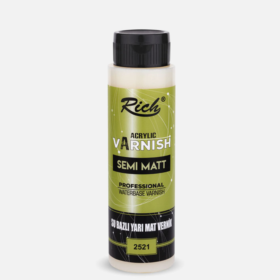    Rich Su Bazlı Vernik Yarı Mat 500 cc  