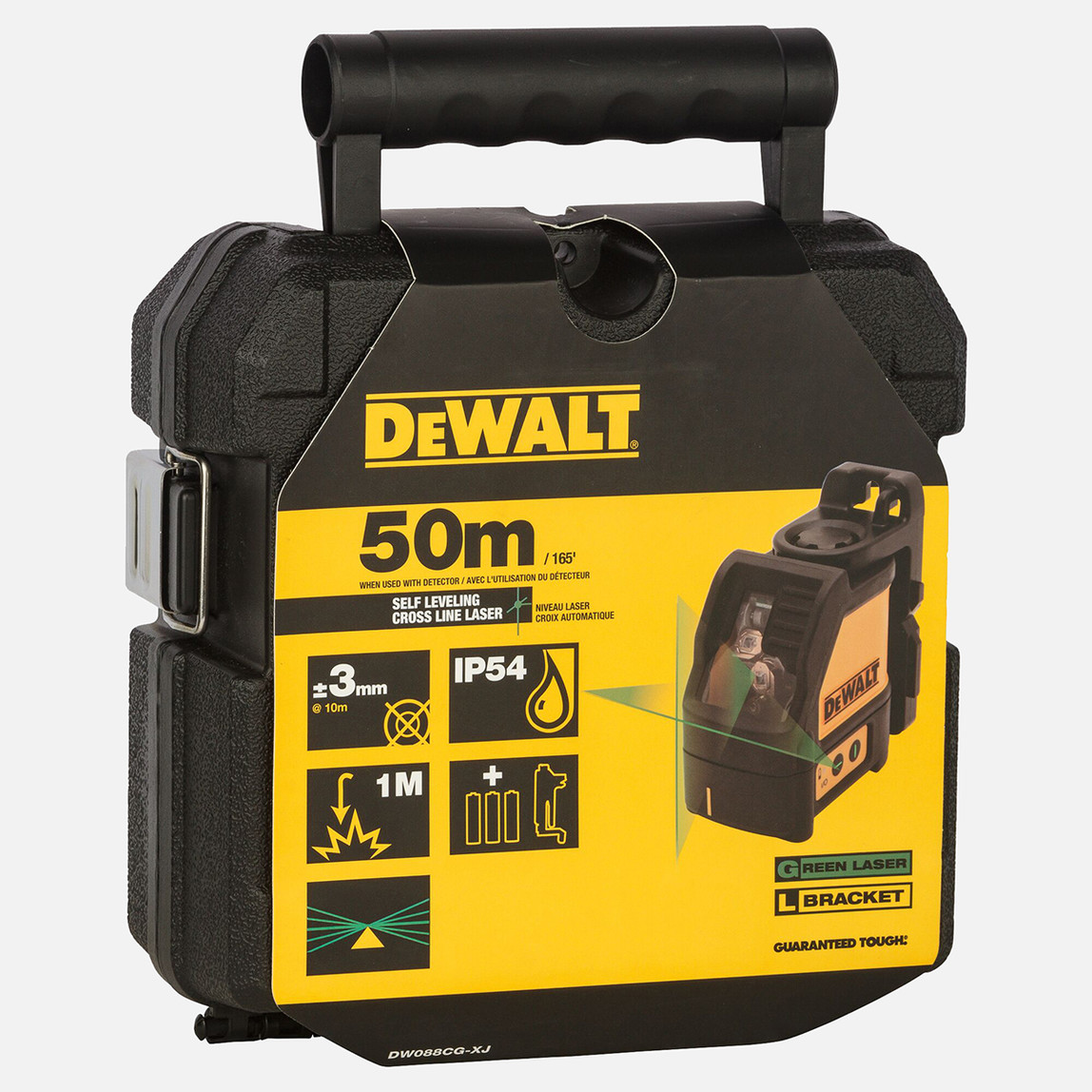    Dewalt DW088CG-XJ Yeşil Çizgi Otomatik Lazer Hizalama 