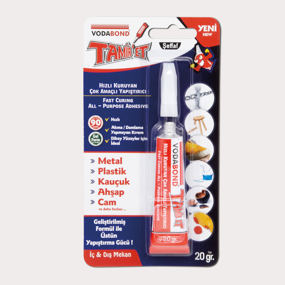 20 gr Tamir Et - Hızlı Kuruyan Çok Amaçlı Yapıştırıcı
