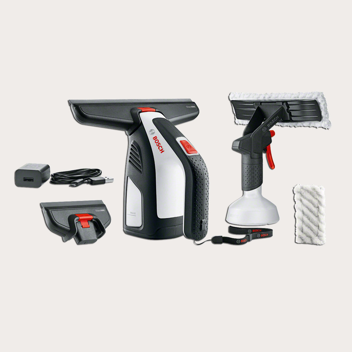   Bosch Glassvac 3,6V Cam ve Yüzey Temizleme Makinesi 