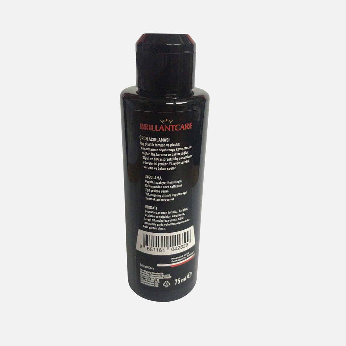    Brillantcare Tampon Boyası-Siyah 75ml 