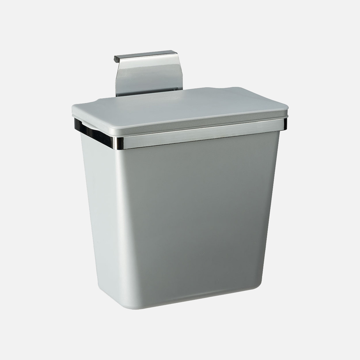    Pelikan Metal Askılı  Plastik Çöp Kovası Metal Gri 11L 