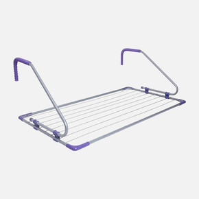 Saraylı Capello Çelik Balkon Çamaşır Kurutmalık Gri - Yeşil