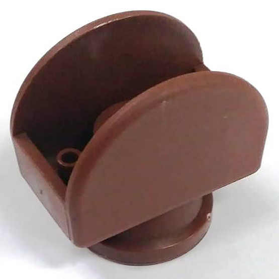 Adilon Plastik Geçme Ayak Bingolu Kahverengi 18mm  