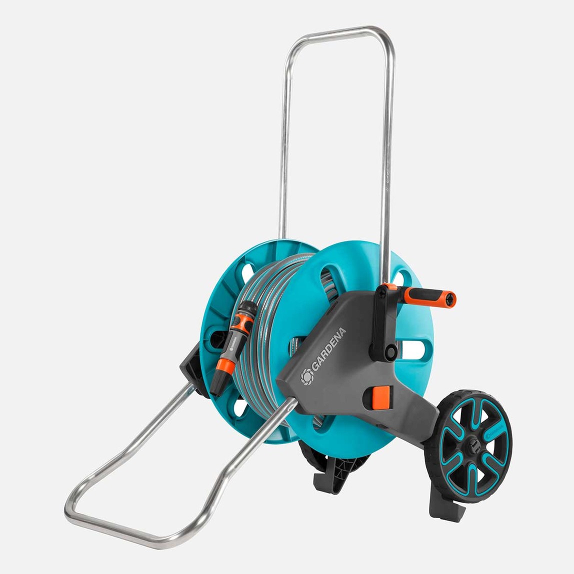    Gardena 18512-20 Aquaroll M Hortum Arabası + 20 m   