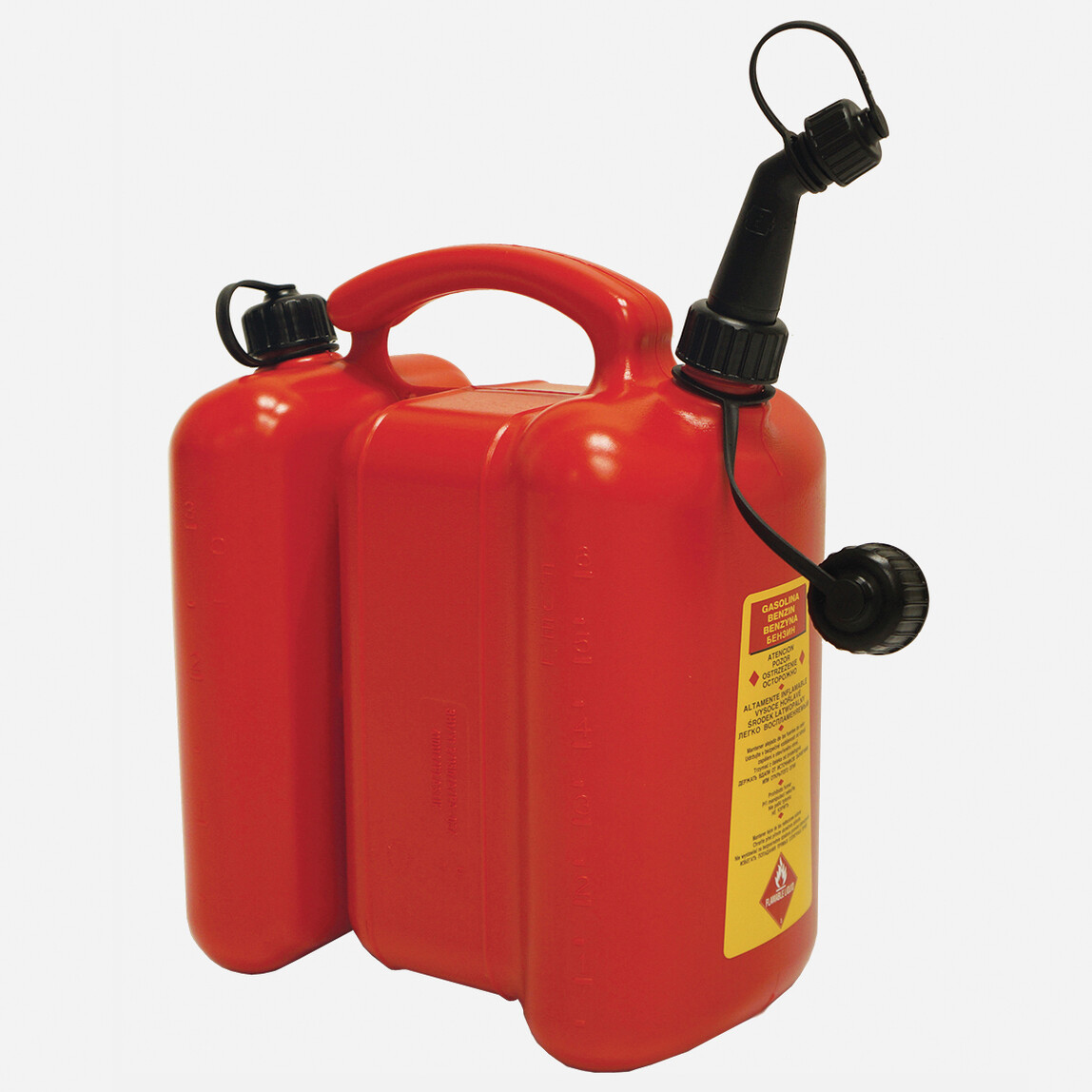    Tecomec İkili Benzin Bidonu  