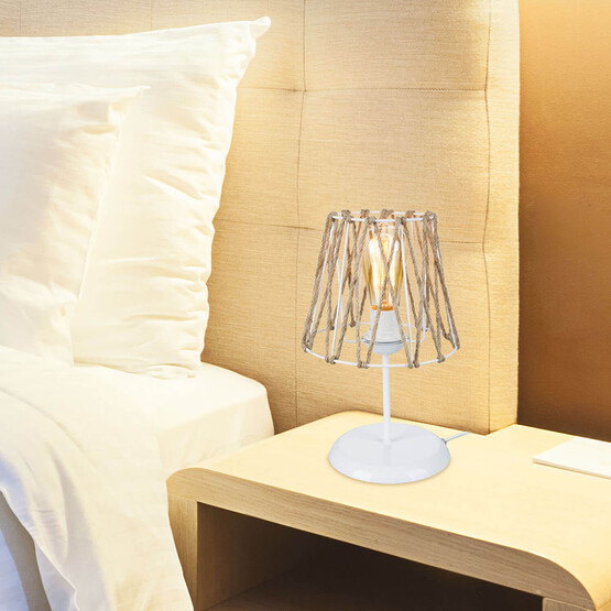 Modelight Evren Abajur Beyaz E-27 Duy 