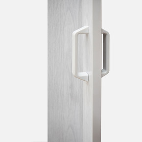 Lorin Akordiyon Kapı Beyaz  