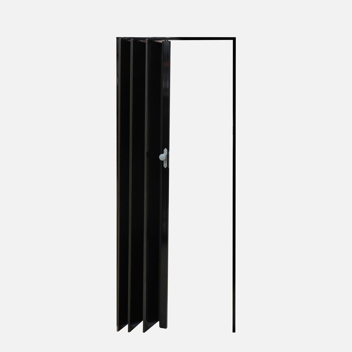    Lorin Highgloss Akordiyon Kapı Siyah   