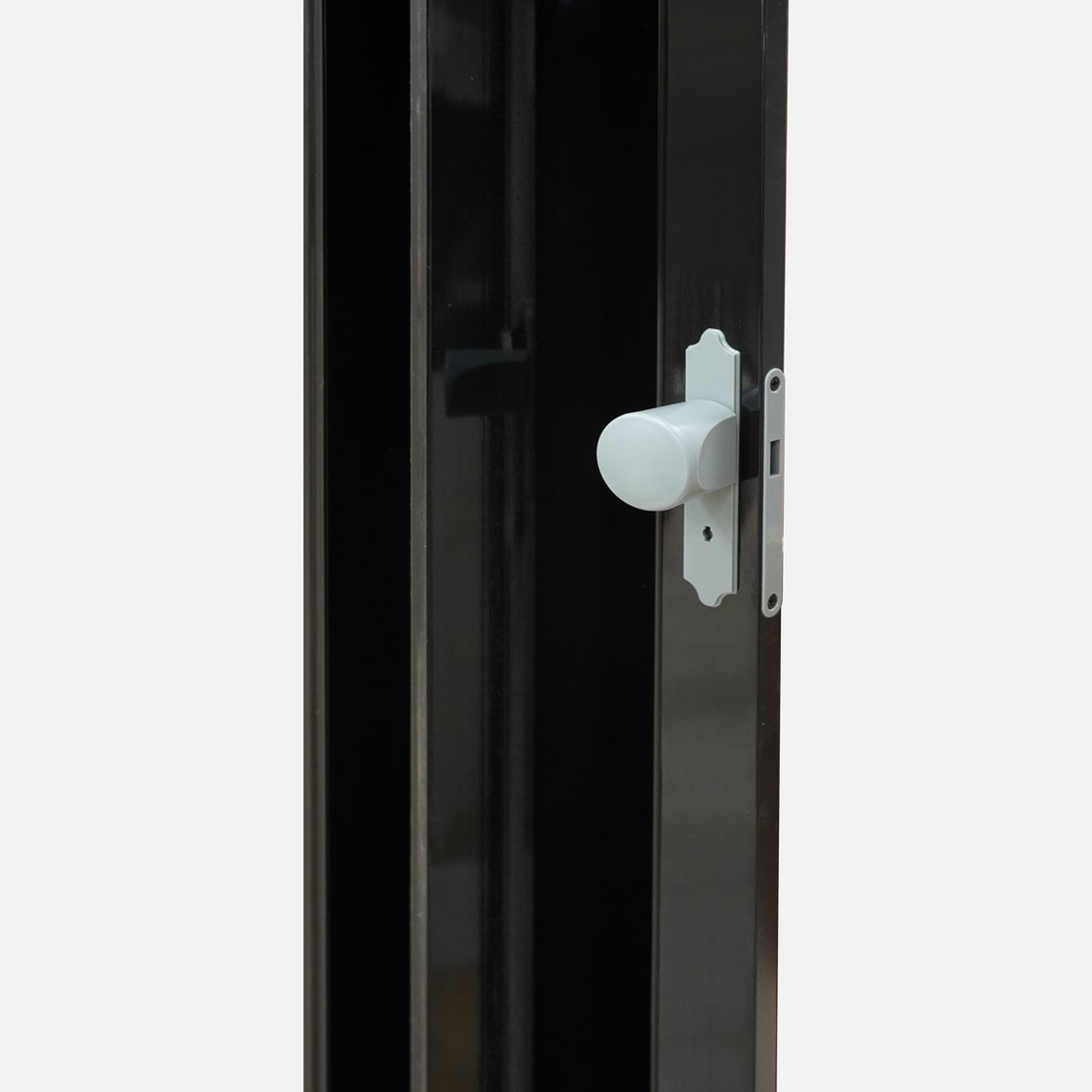    Javitrade Highgloss Katlanır Akordiyon Kapı Siyah 