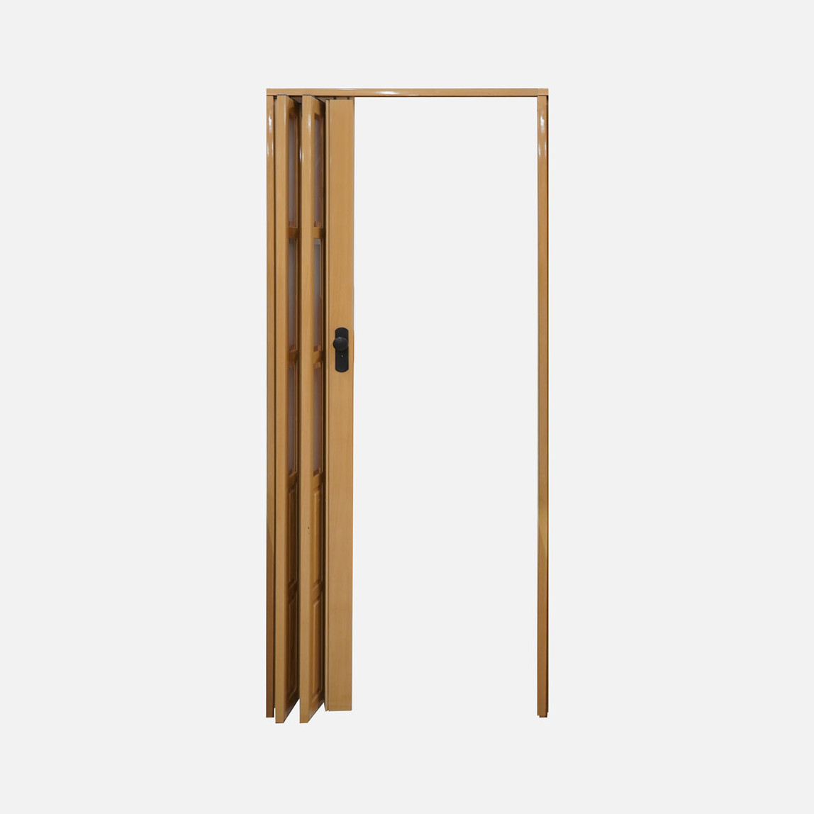    LORIN Camlı Akordiyon Kapı Kayın  