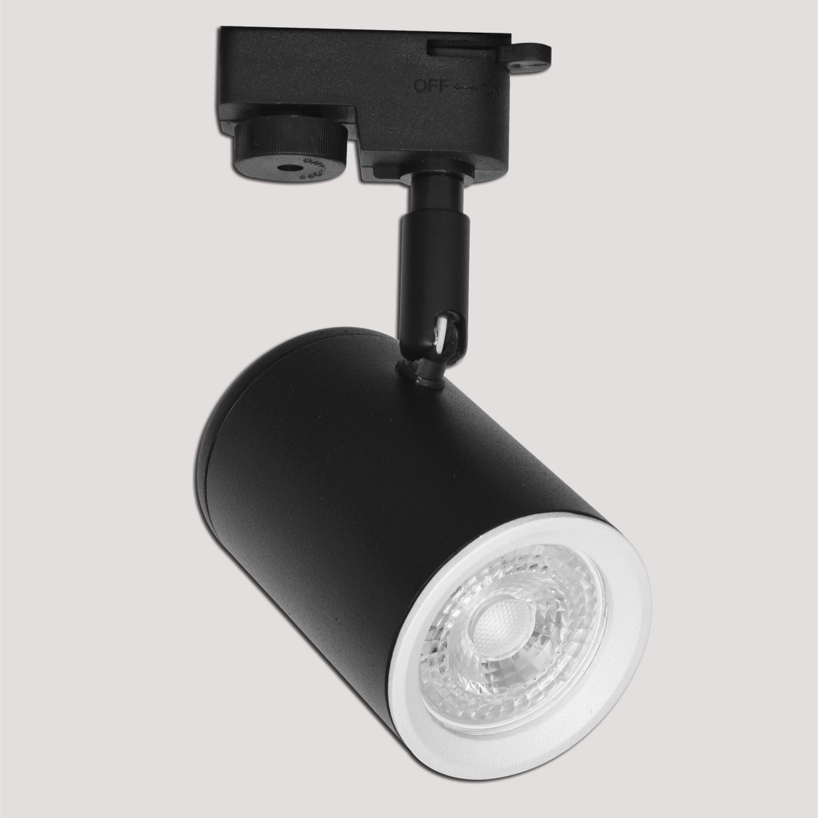    Dlc Ray Serisi NR310 50 W Ledli GU10 Duy Yuvarlak Ray Spot 1 Adet Siyah  