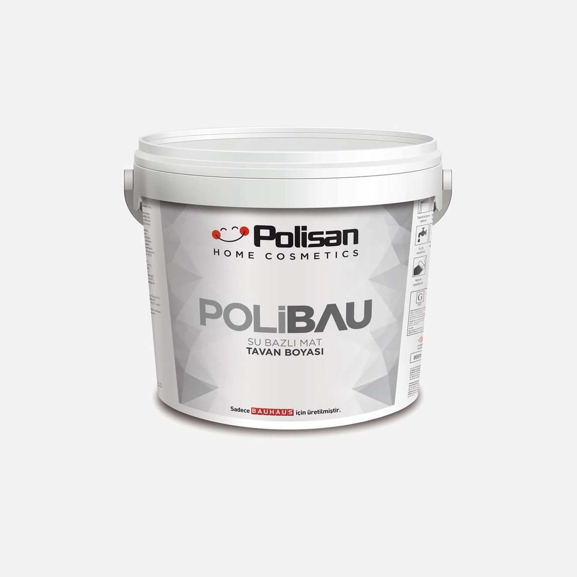    Polisan 10 kg Polibau Tavan Boyası  