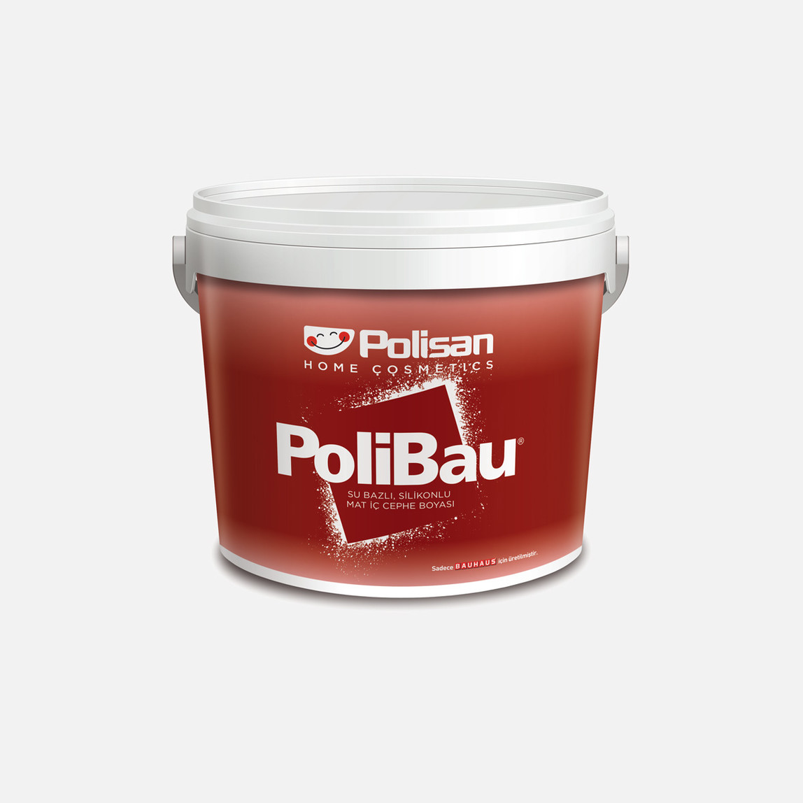    Polisan 2,5 lt Polibau Mat Silikonlu Beyaz 