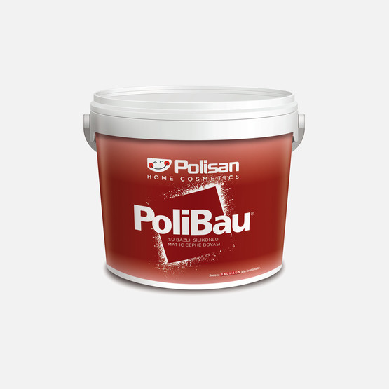 Polisan 2,5 lt Polibau Mat Silikonlu Beyaz