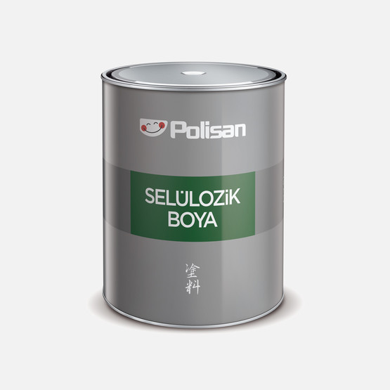 Polisan 0,75 lt Selülozik Boya Gri Ral 7040 