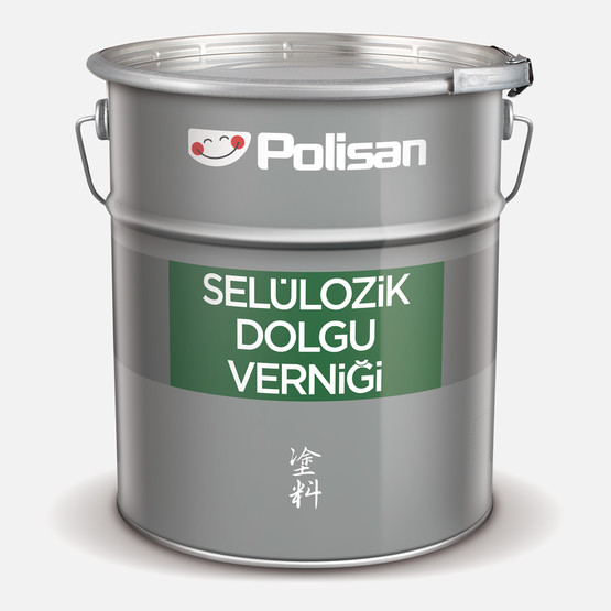 Polisan 12 kg Selülozik Dolgu Vernik 