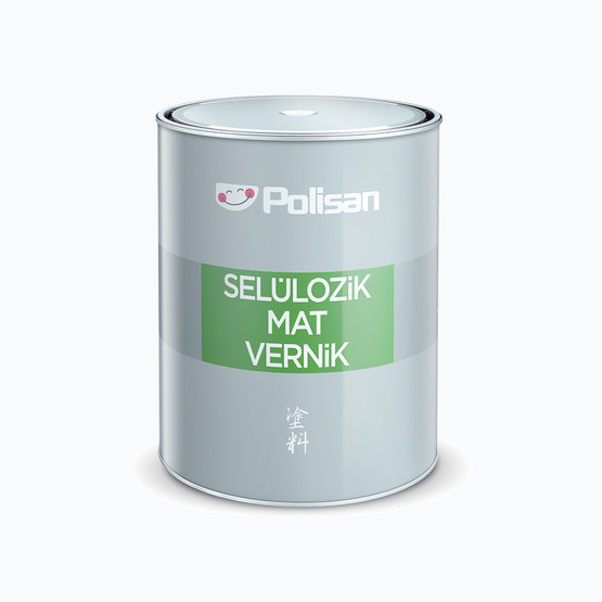 Polisan 3 kg Selülozik Mat Vernik 