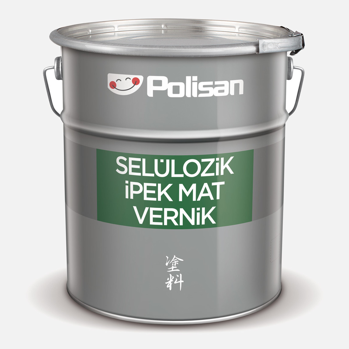    Polisan 12 kg Selülozik İpek Mat Verniği 