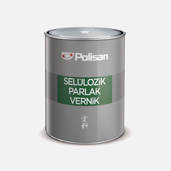 Polisan 0,800 kg Selulozik Parlak Vernik