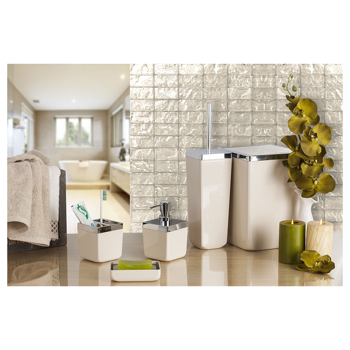    Primanova Toskana 5 Parça Banyo Seti  