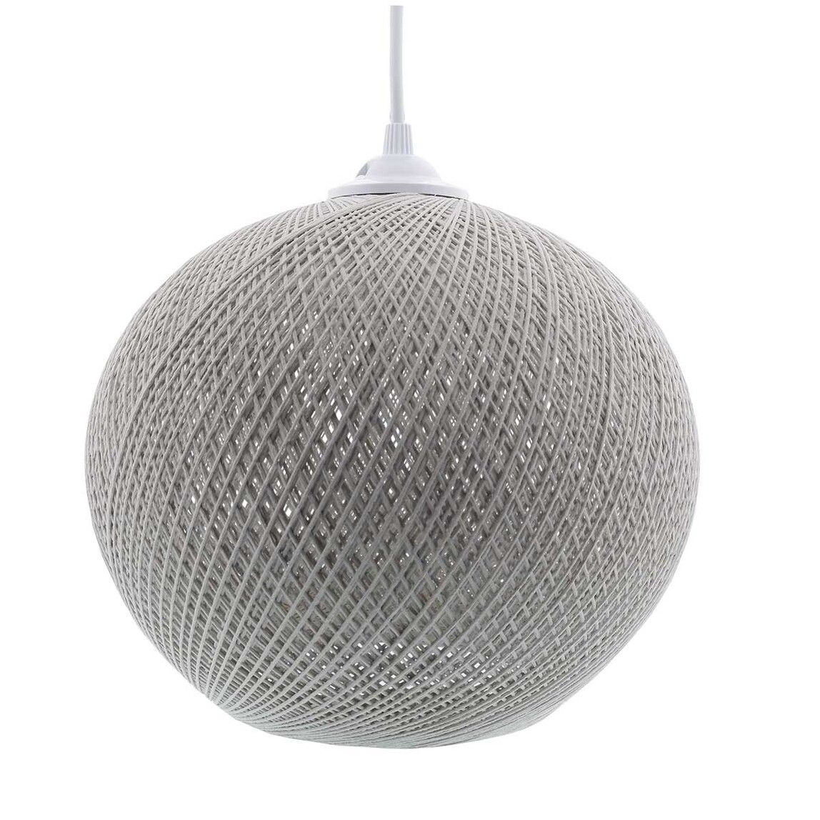    Tek-İş İp 30Q İp Kaplama Top Tekli Modern Sarkıt Gri   