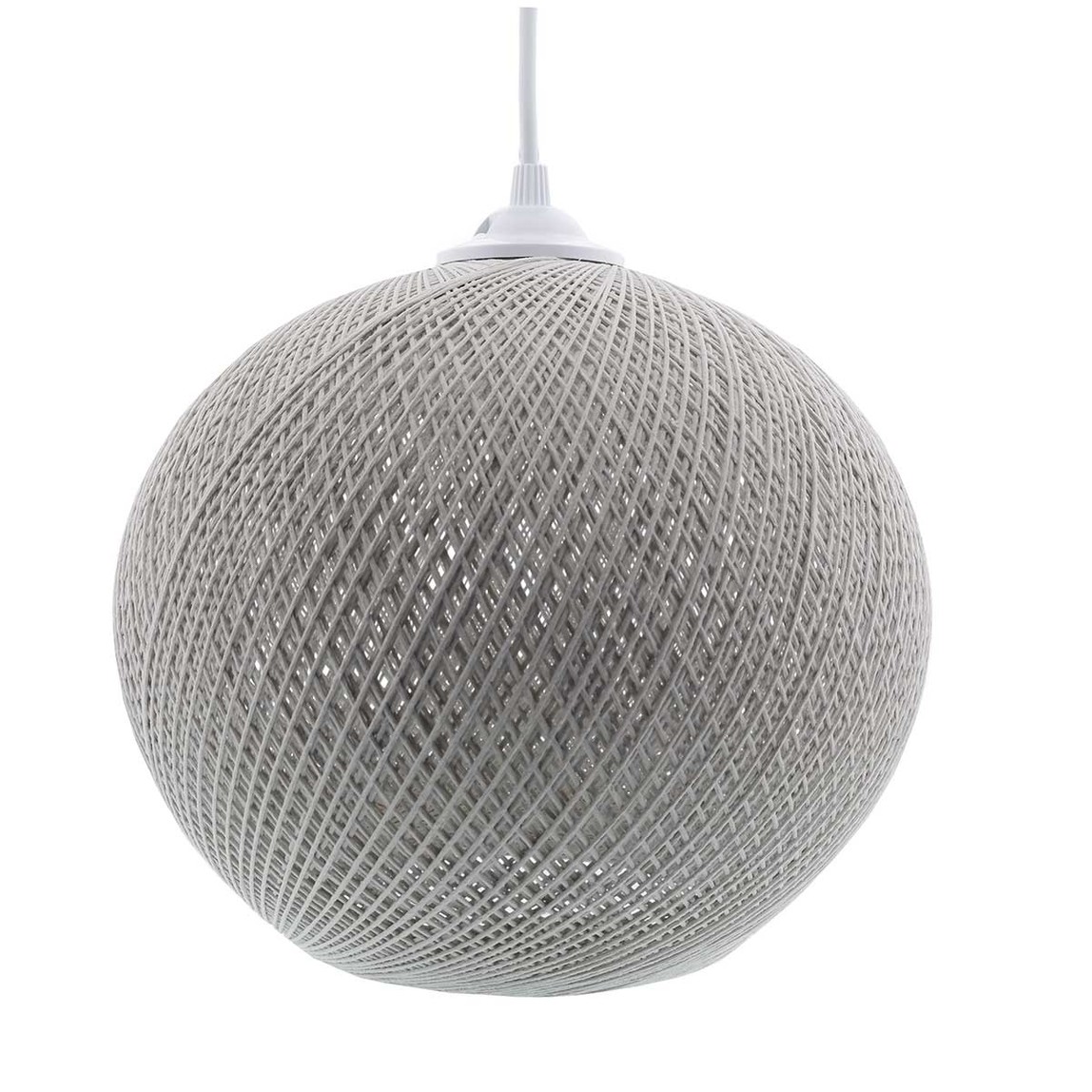    Tek-İş İp 30Q İp Kaplama Top Tekli Modern Sarkıt Gri   