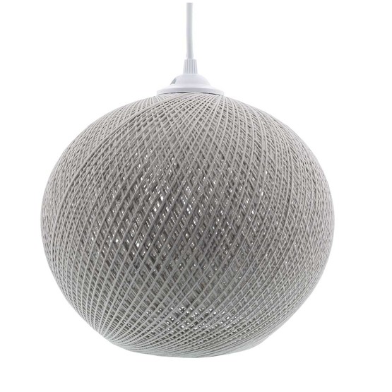 Tek-İş İp 30Q İp Kaplama Top Tekli Modern Sarkıt Gri  