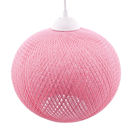 Tek-İş İp 30Q İp Kaplama Top Tekli Modern Sarkıt Pembe  
