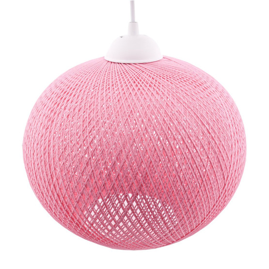 Tek-İş İp 30Q İp Kaplama Top Tekli Modern Sarkıt Pembe  