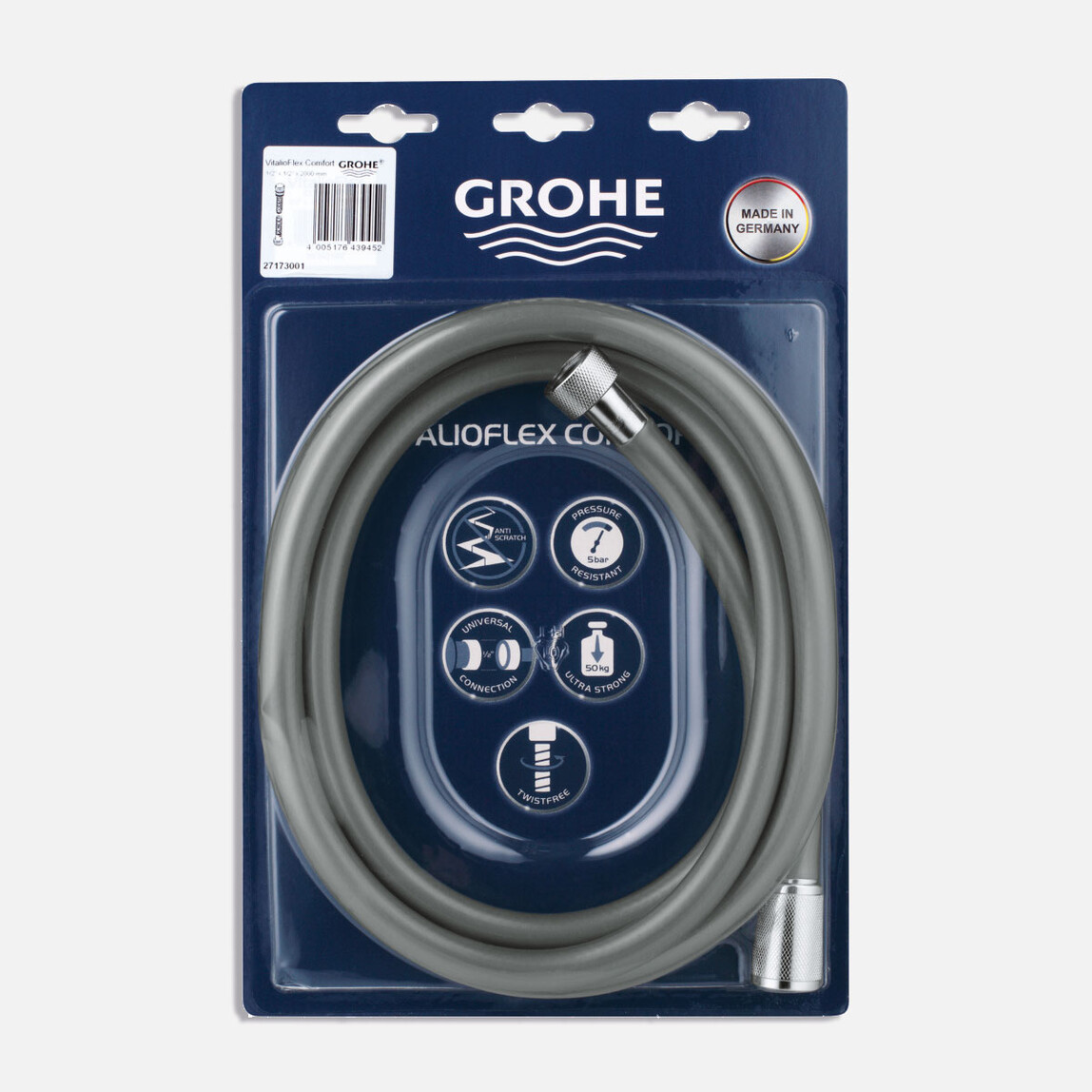   Grohe Vitalio Flex Spiral Duş Hortumu 200 cm  