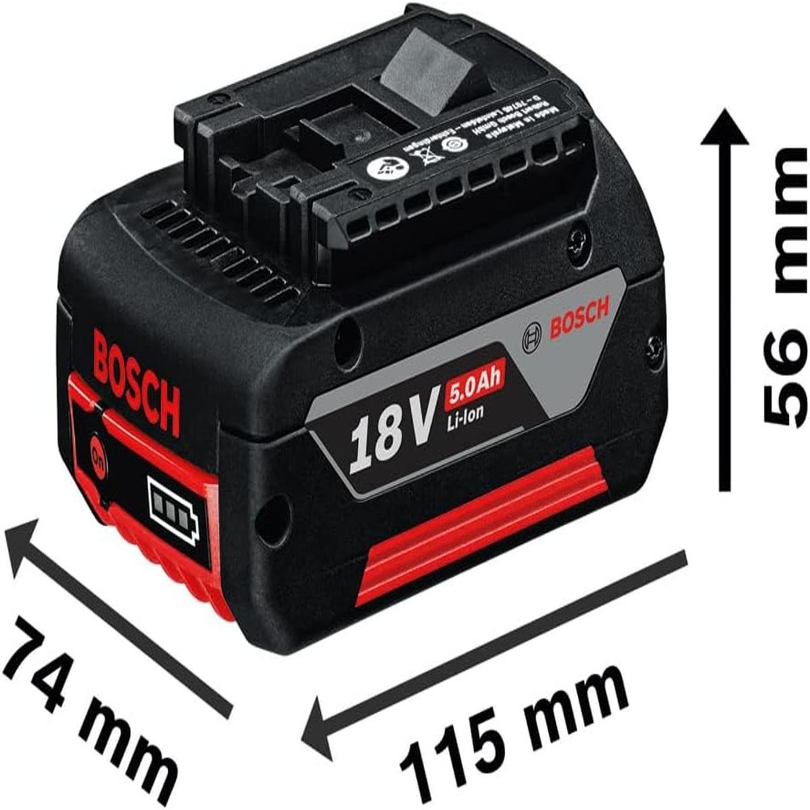    Bosch Profesyonel GAL1880 CV 18V 2x5,0 Ah. Akü ve Şarj Cihazı Seti 