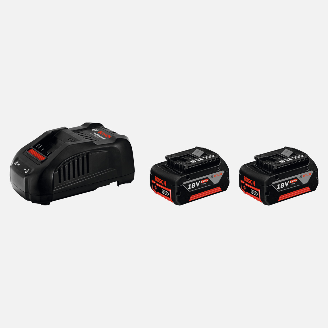   Bosch Profesyonel GAL1880 CV 18V 2x5,0 Ah. Akü ve Şarj Cihazı Seti 