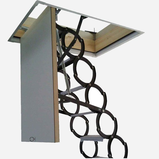 2MM Akordiyon Çatı Merdiveni 70x80 cm