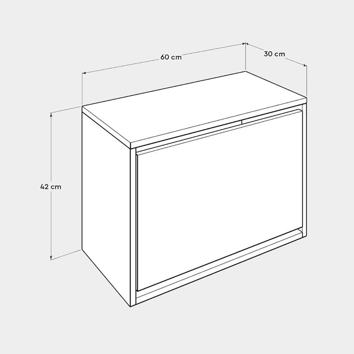    Adore Step Kapaklı Oturaklı Ayakkabılık  