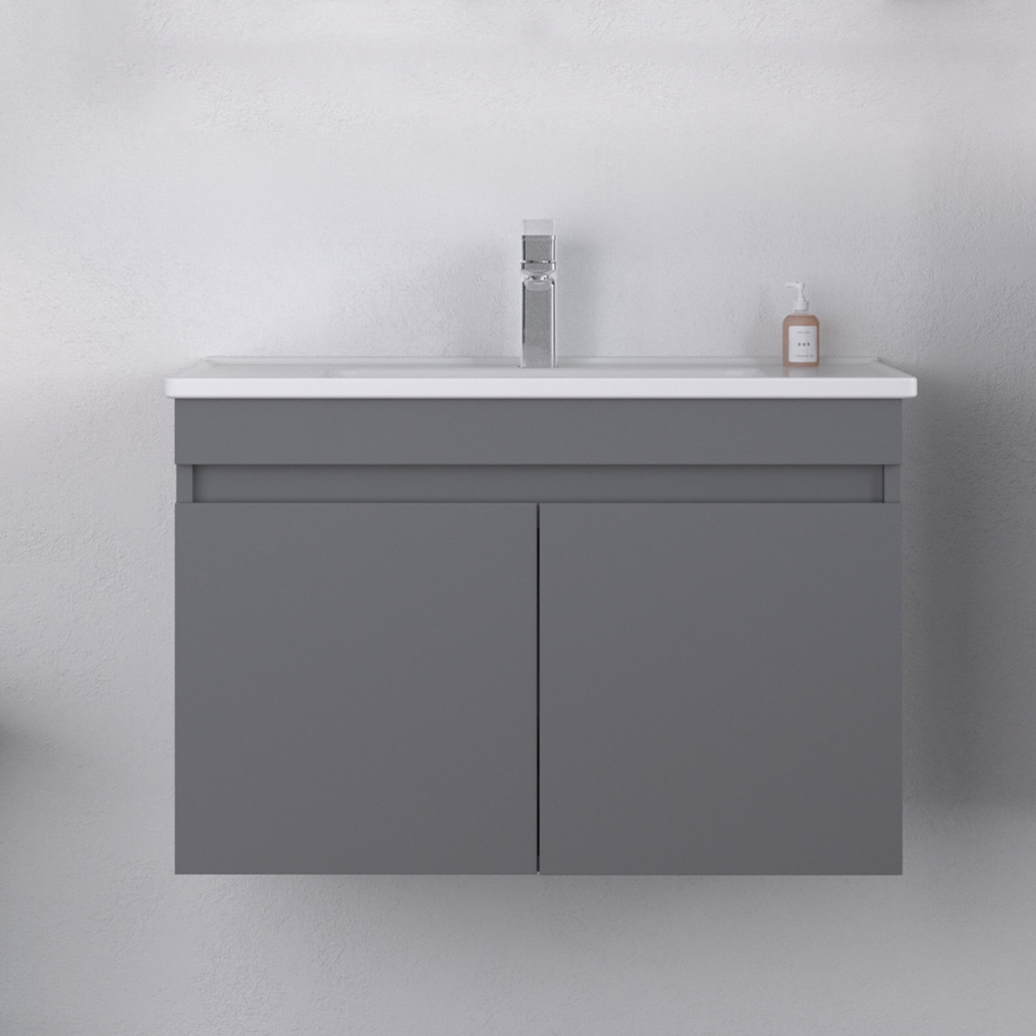    Bonitobagno Capri 80 cm Banyo Dolabı Alt Modül Beyaz 